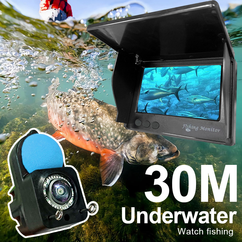 Fishing Depth Finder - Cámara de pesca submarina 1080P HD,