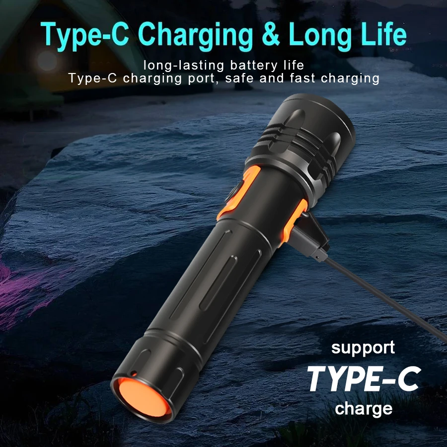 Linterna LED de alta potencia, - Fishing Light reseña y precio