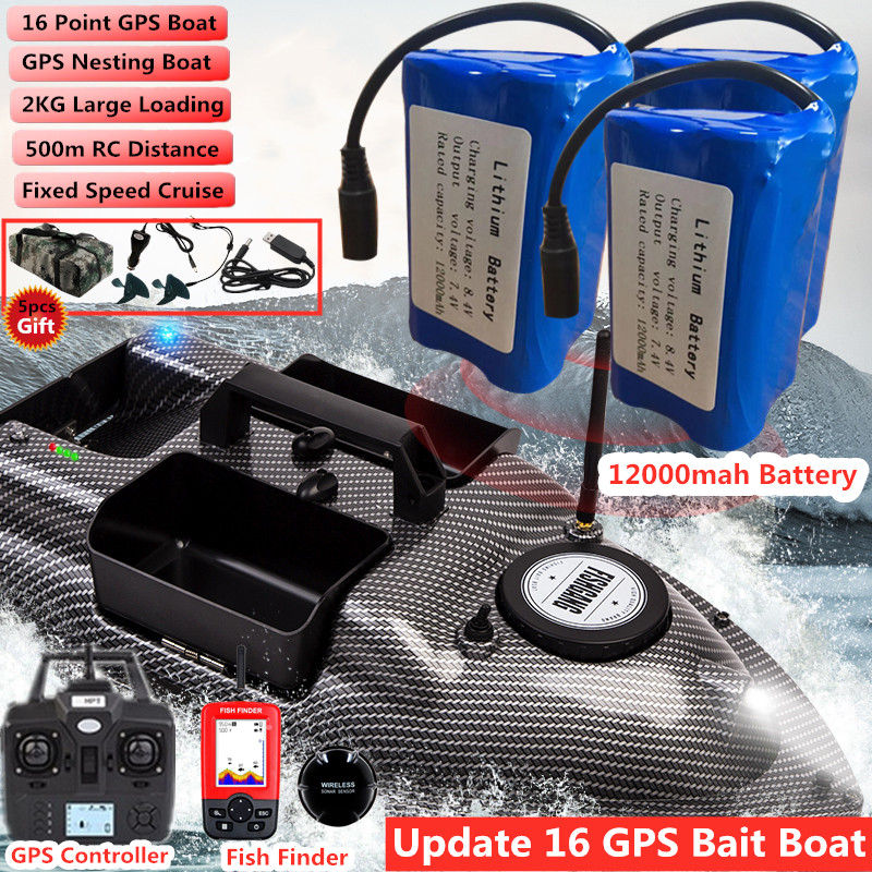 Barco de cebo de pesca con GPS - Fish Finder Gps reseña y precio
