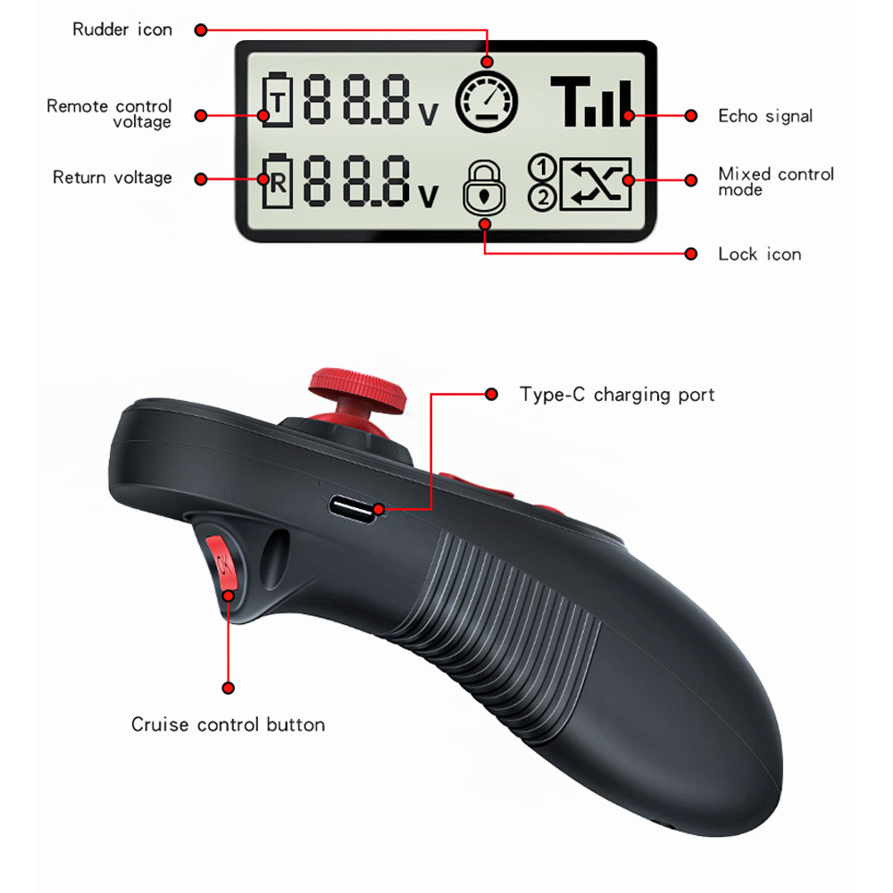 Sistema de Control Remoto Inal - Fish Finder Battery reseña y precio